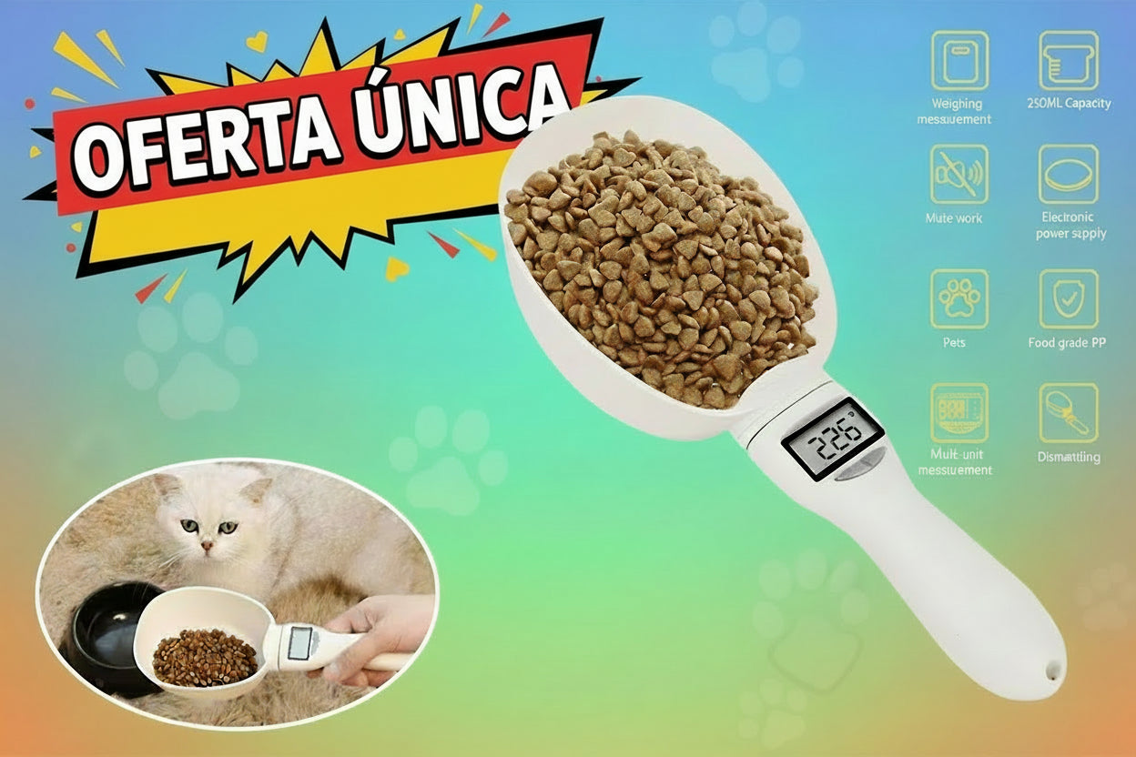 PESA DE ALIMENTOS PARA MASCOTAS