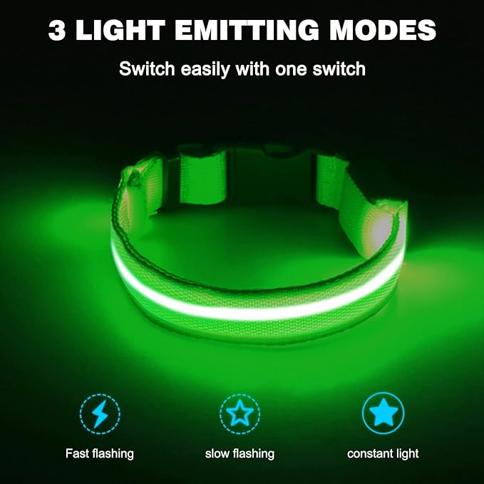 COLLAR LUMINOSO LED RECARGABLE