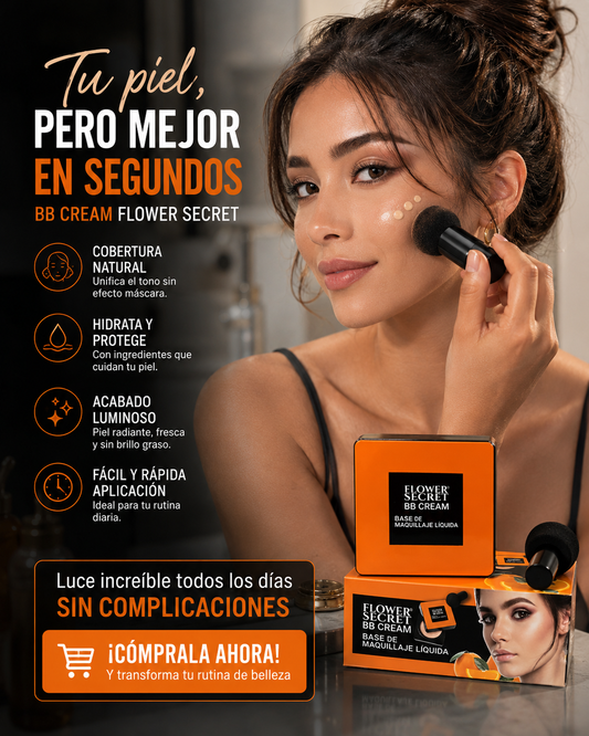 BASE CORRECTOR EN CREMA FLOWER SECRET