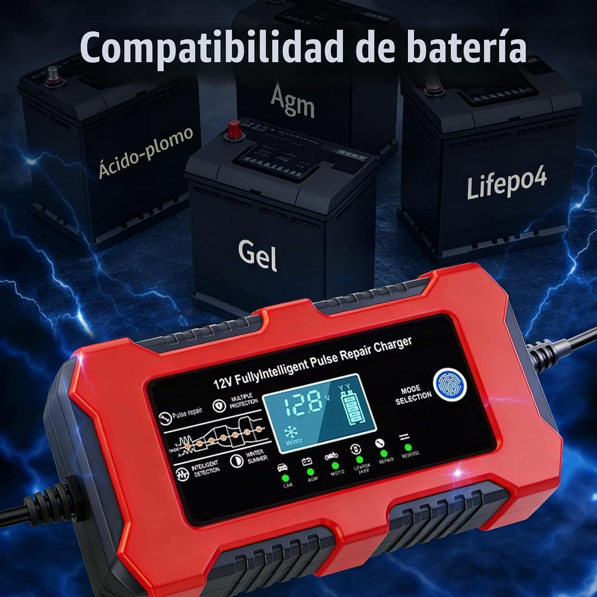 CARGADOR DE BATERÍAS