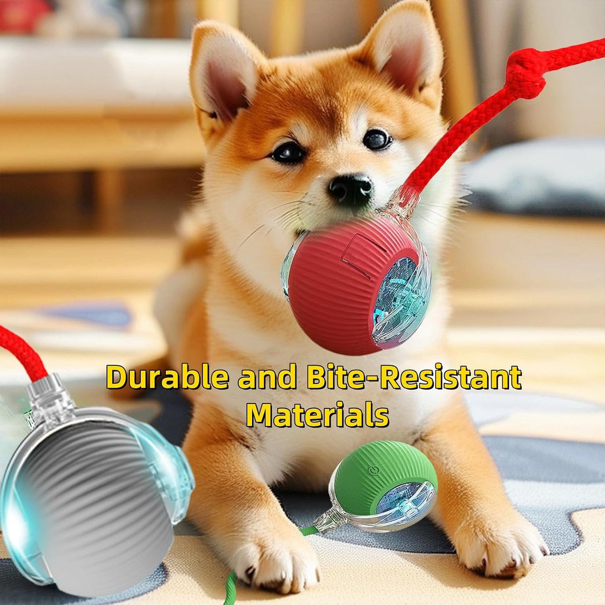 SMARTBALL CON CUERDA PARA MASCOTAS