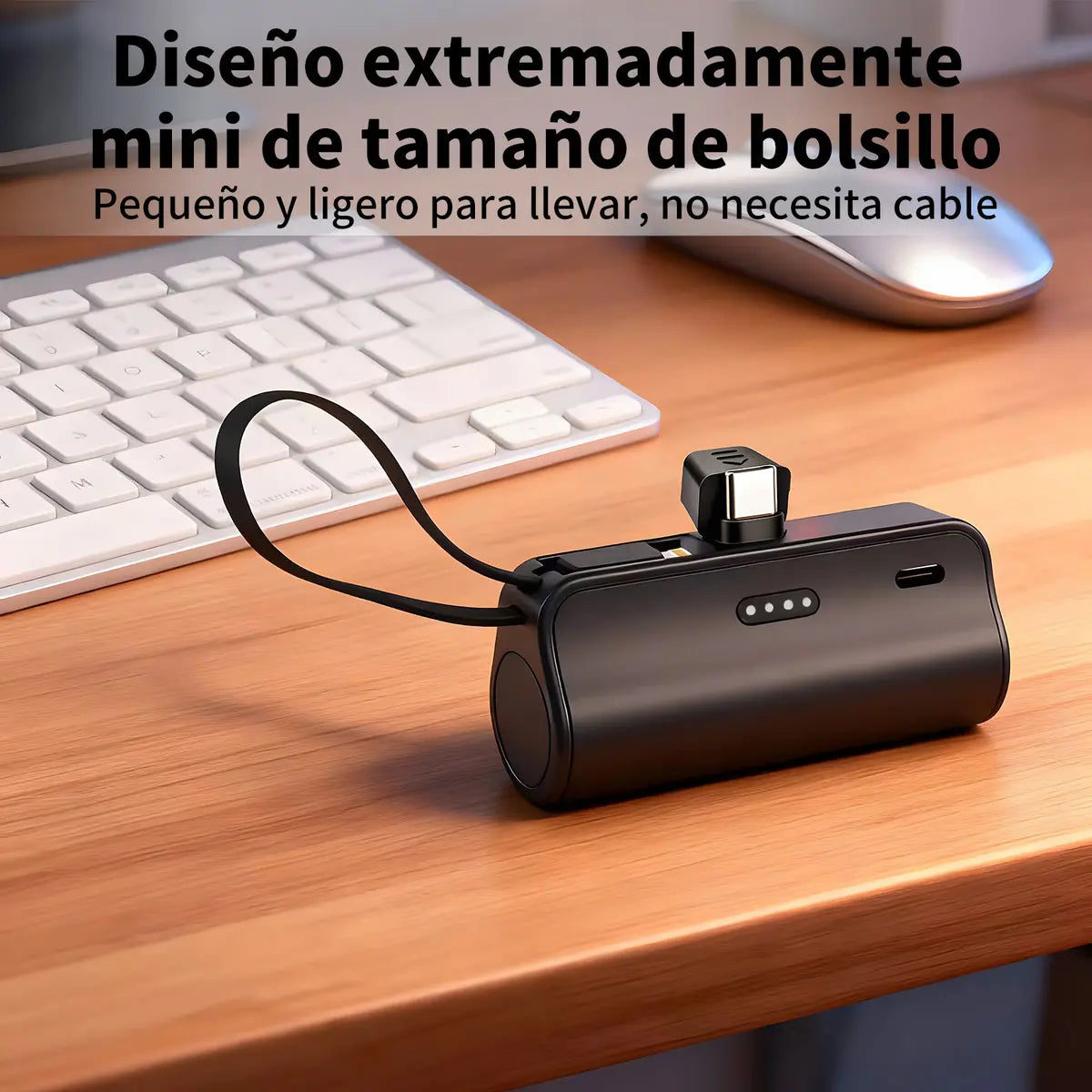 CARGADOR PORTÁTIL TIPO LLAVERO