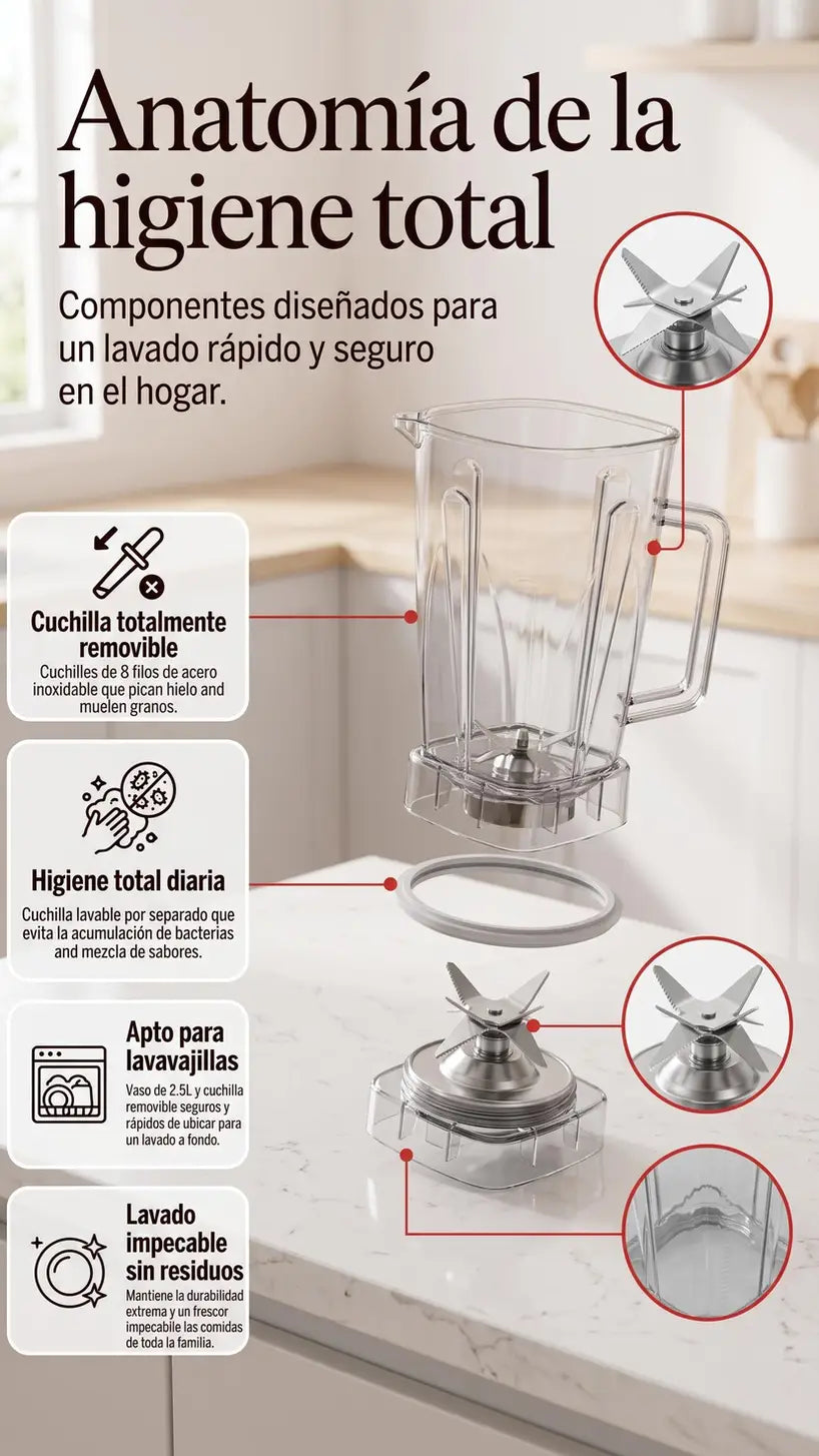 LICUADORA PROFESIONAL 2L