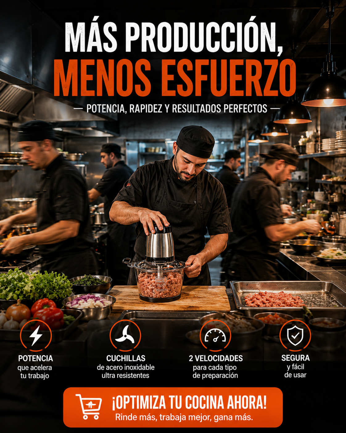 PICADOR MOLEDOR ELÉCTRICO 5L