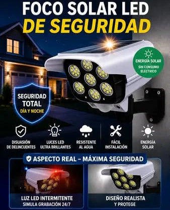 FOCO SOLAR TIPO CÁMARA