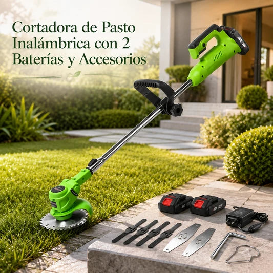 CORTA CÉSPED INALÁMBRICO