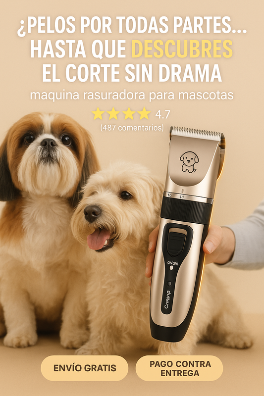 MÁQUINA RASURADORA PARA MASCOTAS