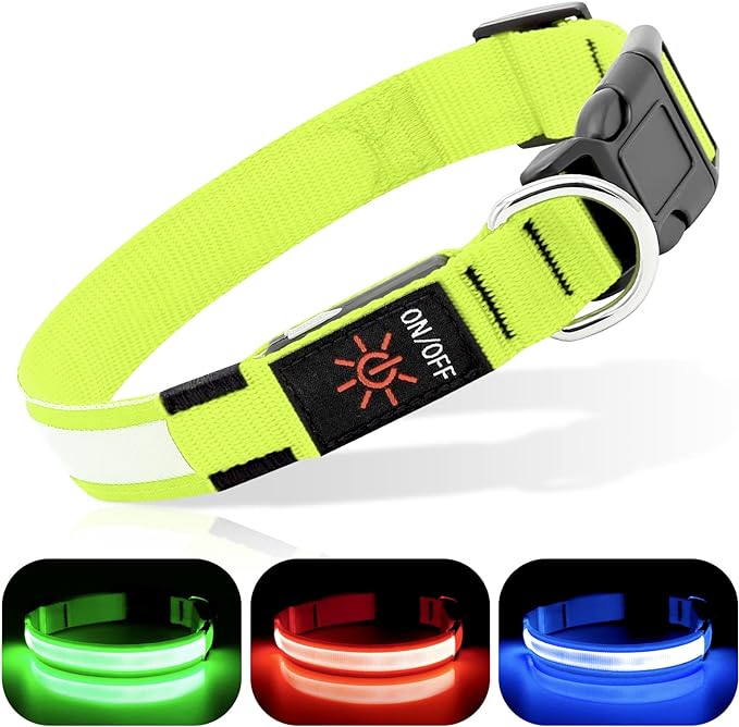 COLLAR LUMINOSO LED RECARGABLE