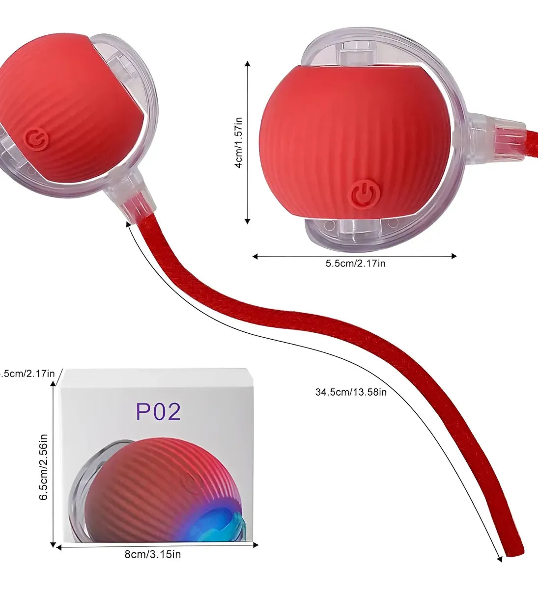 SMARTBALL CON CUERDA PARA MASCOTAS